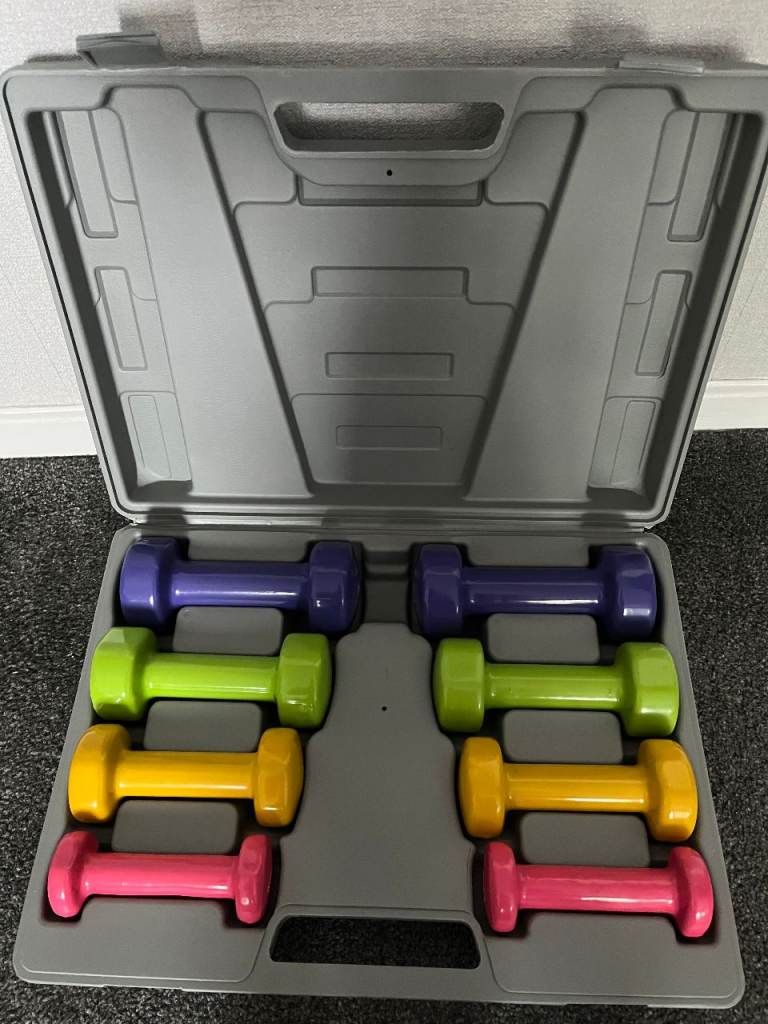 Weights - hand held with case
