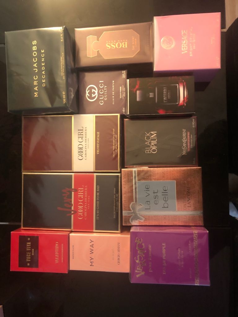Perfumes for men’s and women’s 70 each 