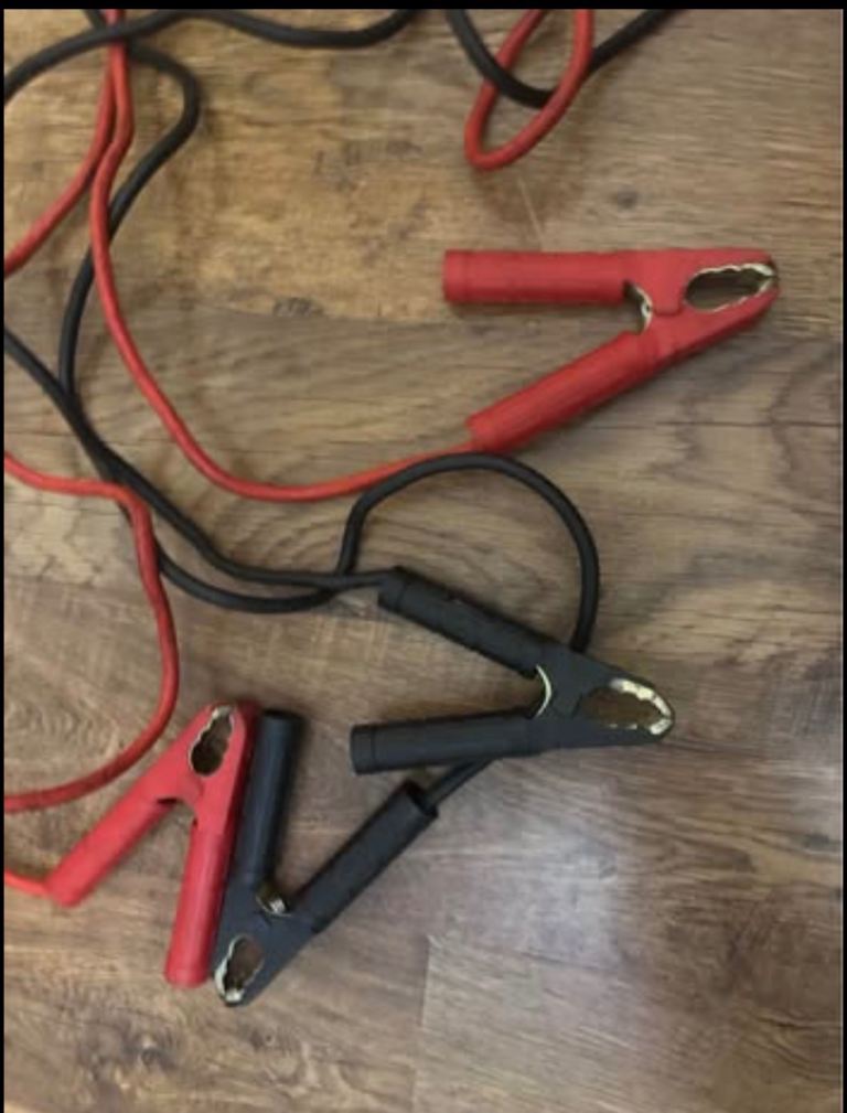 Heavy duty car jump lead 