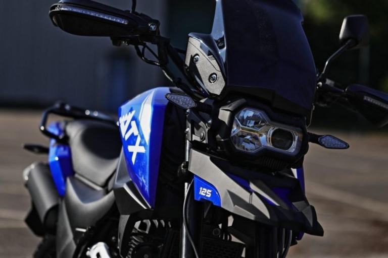 NEW MGB ATX 125 Adventure Bike ADV Motorcycle Learner Legal A1 Licence Commut...