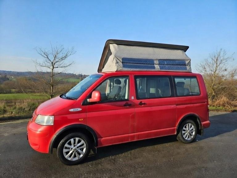 VW T5 TRANSPORTER BILBO 1.9TDi POP TOP CAMPERVAN 2007