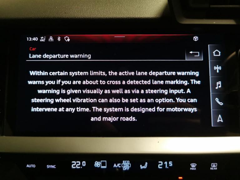 2023 Audi A3 30 TFSI S Line 4dr SALOON PETROL Manual