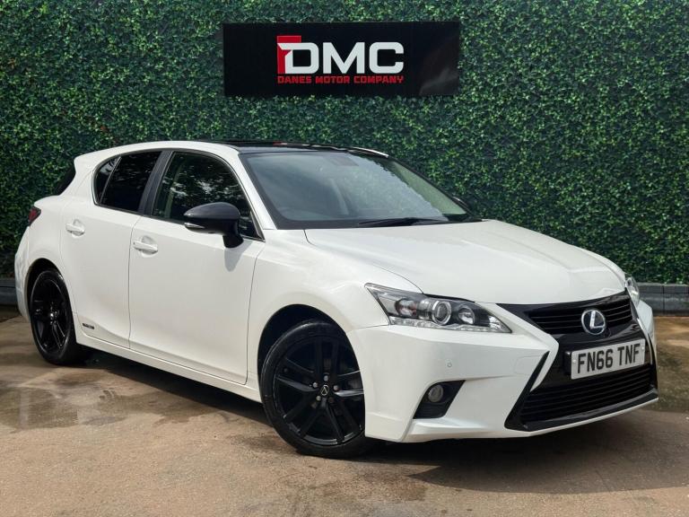 2016 Lexus CT 200h 1.8 Sport 5dr CVT Auto HATCHBACK PETROL/ELECTRIC Automatic