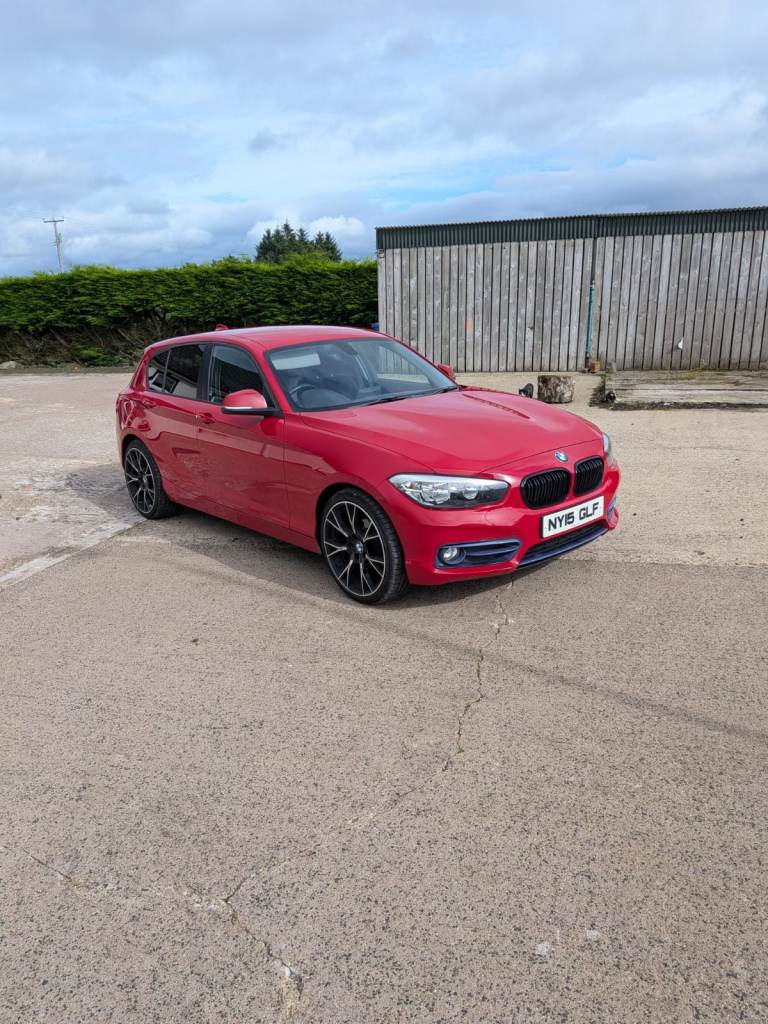 BMW 1 SERIES 2015 Red LONG MOT