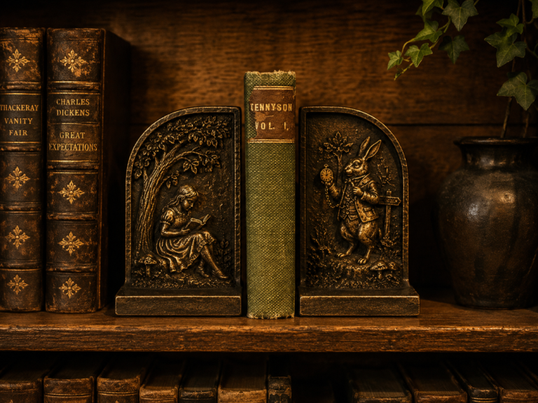 Tennyson Vol. I Book – Antique Green Hardcover