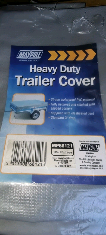 Heavy duty trailer cover