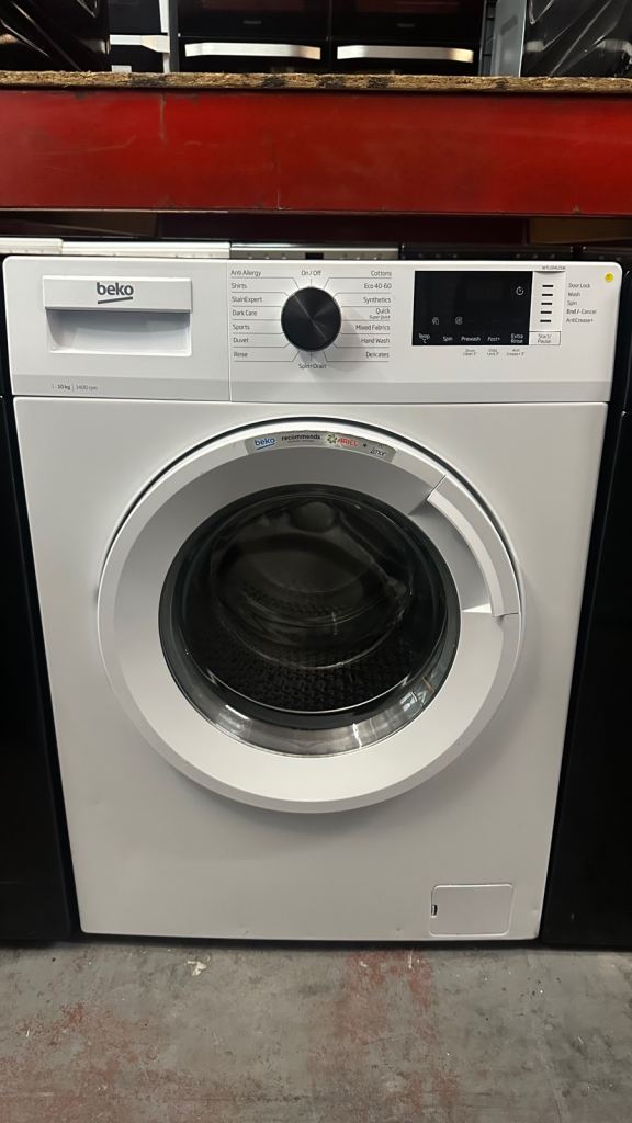 10KG WHITE BEKO WASHING MACHINE 