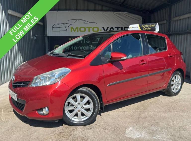 2012 Toyota Yaris 1.33 Dual VVT-i T Spirit Hatchback 5dr Petrol Manual Euro 5 (101 ps) Hatchback ...