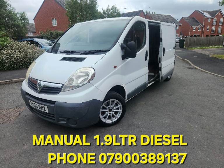 VAUXHALL VIVARO LWB PANEL VAN 1.9LT DIESEL MANUAL READ DESCRIPTION 1ST 