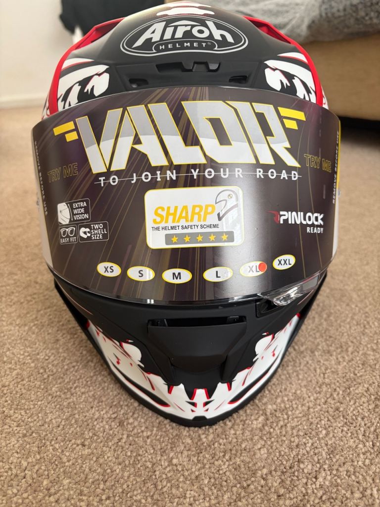 New helmet 