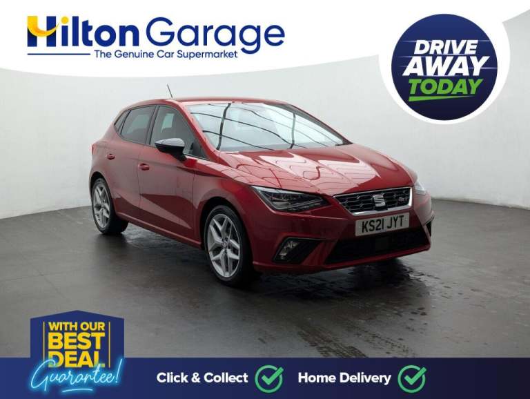 2021 SEAT Ibiza 1.0 MPI FR Hatchback 5dr Petrol Manual Euro 6 (s/s) GPF (80 ps) NAVIGATION+ HATCH...