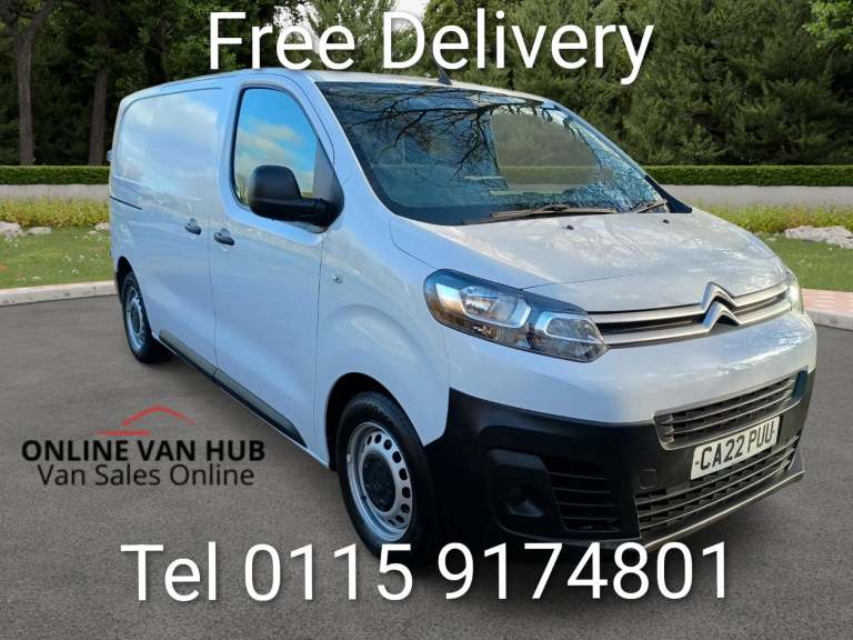 2022 Citroen Dispatch 1000 1.5 BlueHDi 100 Van Enterprise Pro PANEL VAN DIESEL Manual
