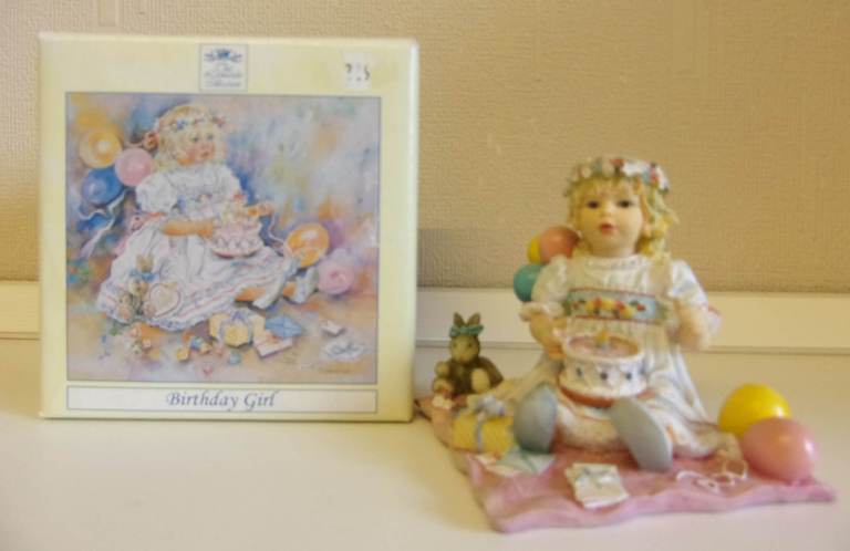 Christine haworth the birthday girl figurine