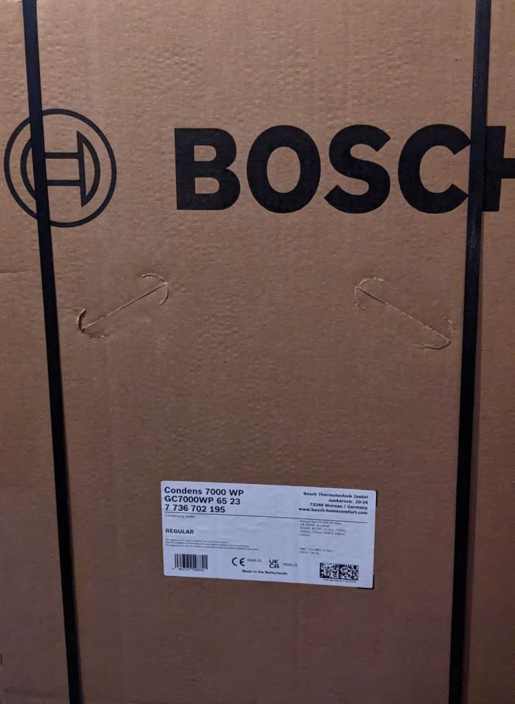 Worcester Bosch Condens 7000 WP GC7000WP Regular/System Commercial Boiler NEW