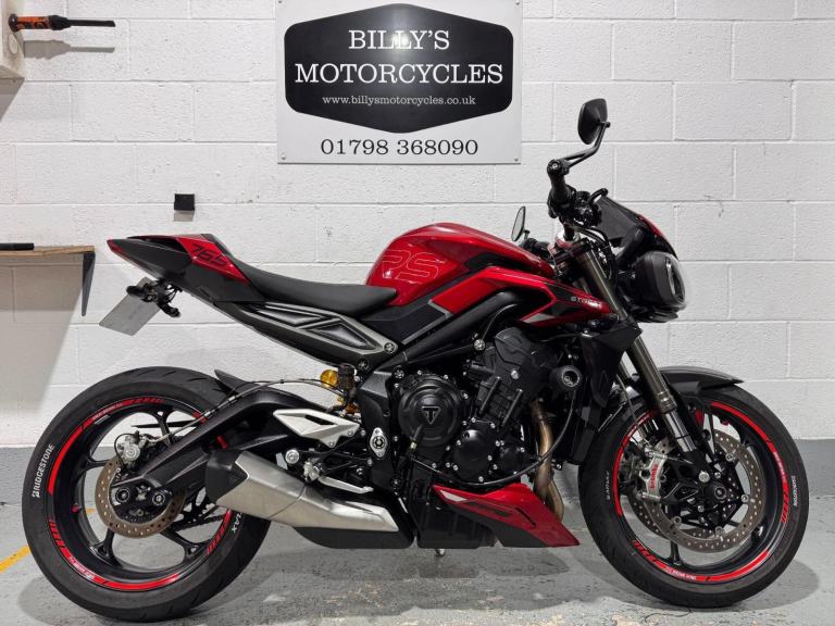 2023 Triumph Street Triple 765 765 RS X-ring Euro 5