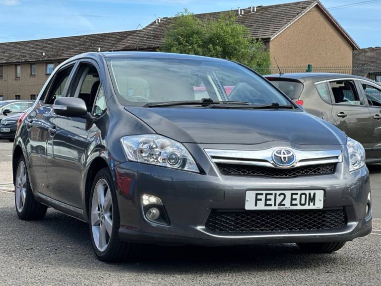 2012 Toyota Auris 1.8 VVTi Hybrid T4 5dr CVT Auto [89g/km] HATCHBACK PETROL/ELECTRIC Automatic
