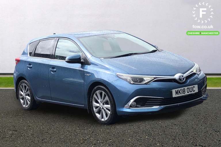 2018 Toyota Auris 1.8 Hybrid Excel TSS 5dr CVT [Leather] Hatchback PETROL/ELECTRIC Automatic