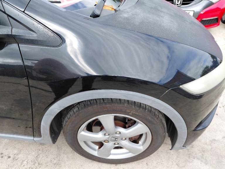 HONDA CIVIC MK8 2006-11 DRIVER SIDE WING PANEL , FENDER , colour: B92P