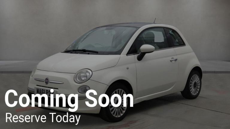 2011 Fiat 500 1.2 Lounge 3dr [Start Stop] HATCHBACK Petrol Manual