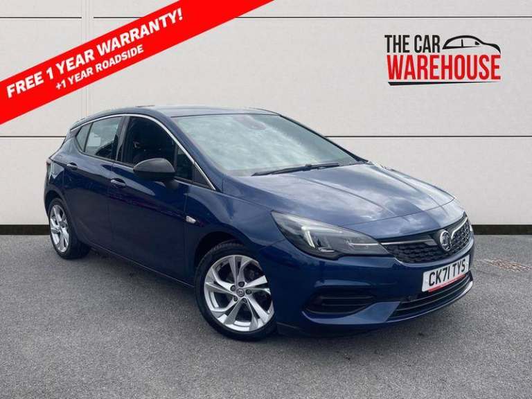 2021 Vauxhall Astra 1.2 Turbo 145 Elite Nav Premium 5dr Manual Hatchback Petrol Manual