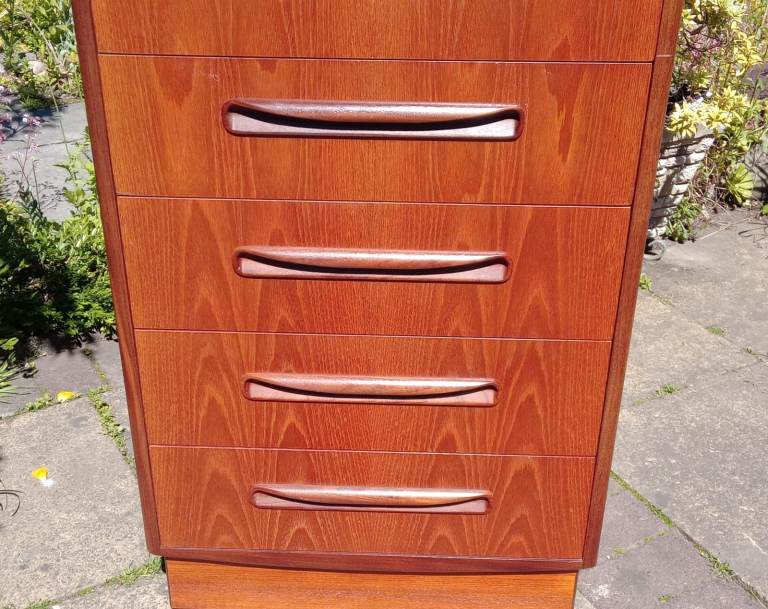 image for VINTAGE/MCM G PLAN FRESCO,6 DRAWER TALLBOY. STUNNING CONDITION