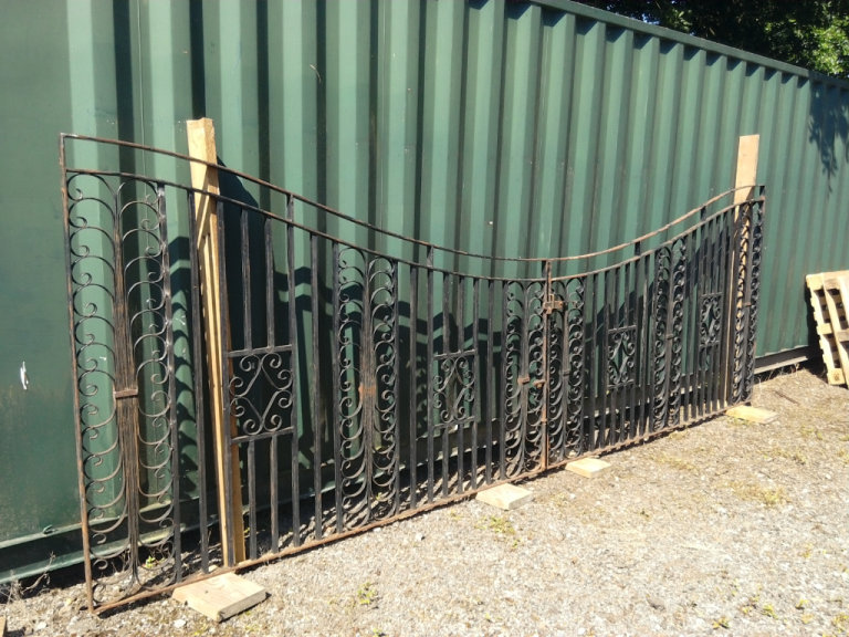 Entrance Gates Solid Iron