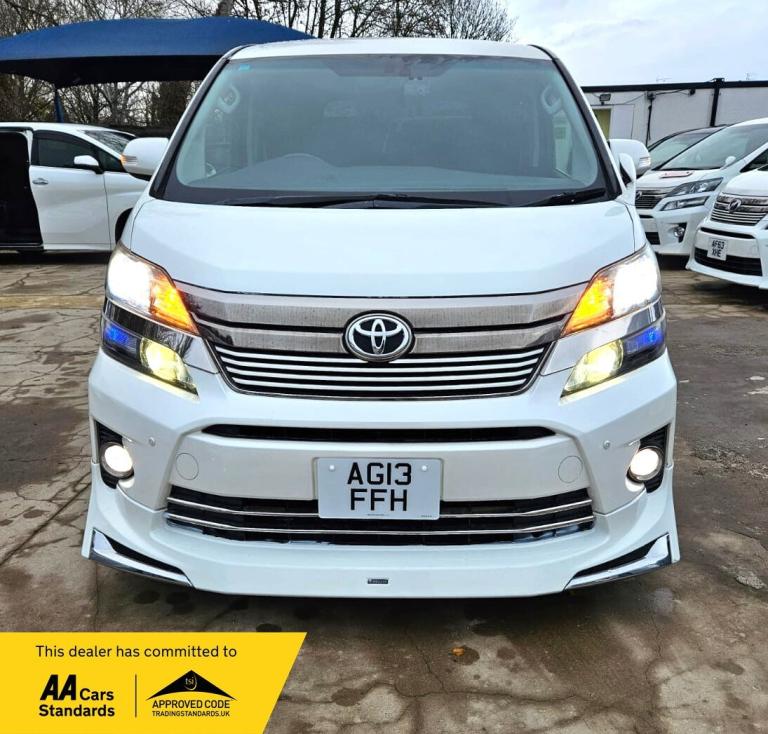 2013 Toyota Vellfire 3.5L-V6-GOLDEN EYES-UPGRADED CAR-ULEZ/CAZ PASS-FREE