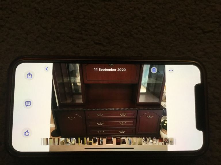 Mahogany cabinet