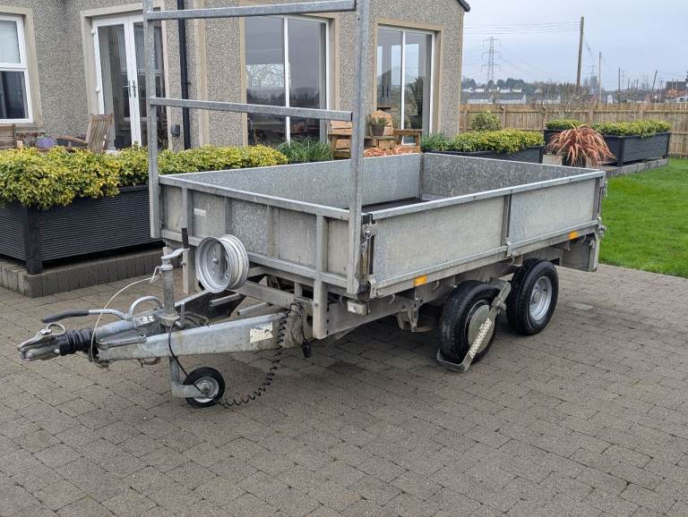 Ivor Williams drop side trailer 8'x5'.