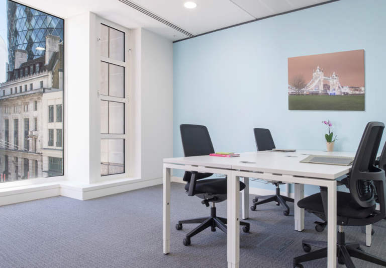 Liverpool St Serviced Offices - From 3 to 169 Desks in EC2