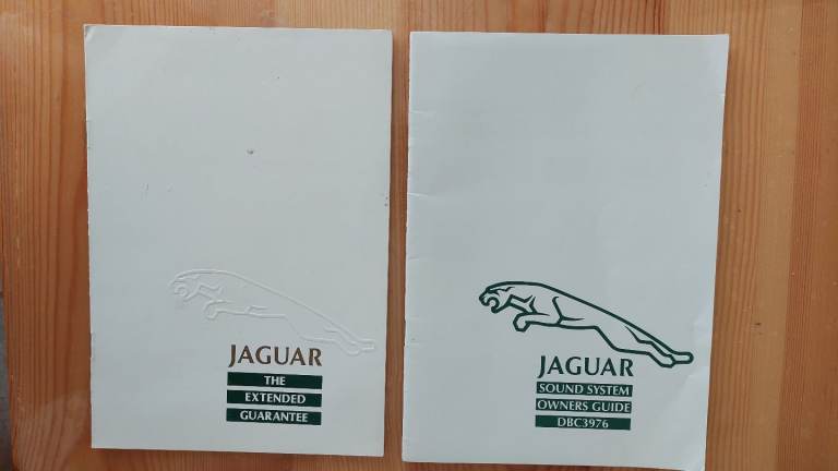 XJ6 Jaguar Owner's Handbooks