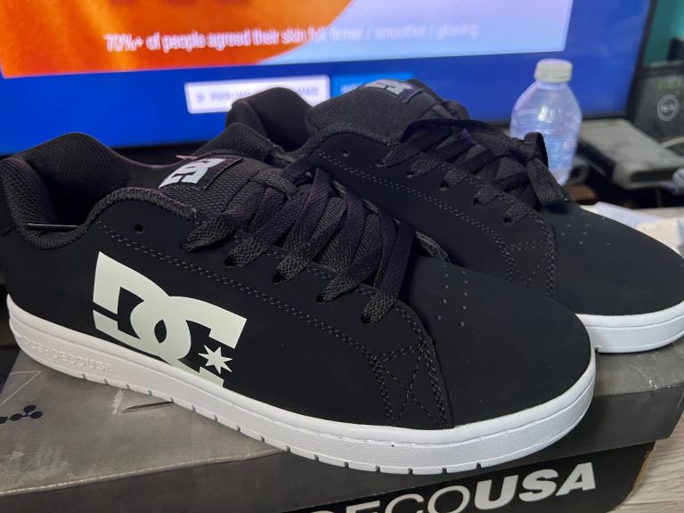 Pair of brand new DC trainers 