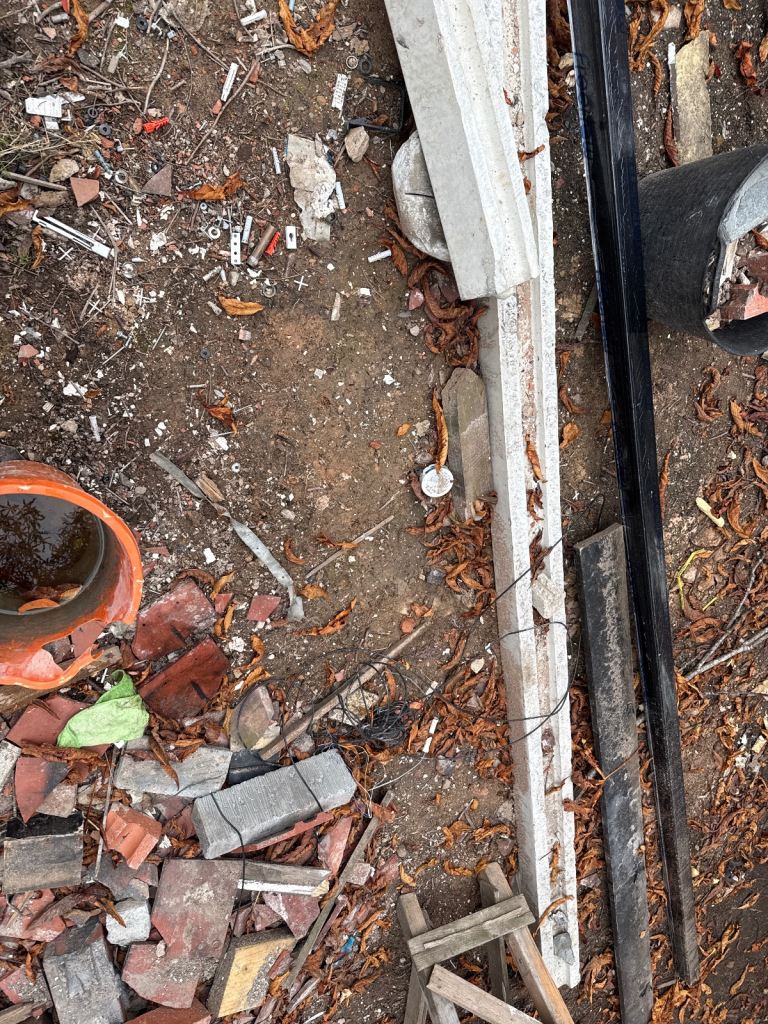 1 Concrete post for fencing 