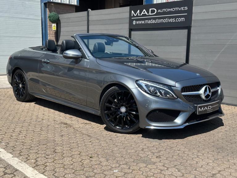 2017 Mercedes-Benz C Class C220d AMG Line 2dr Auto CONVERTIBLE Diesel Automatic
