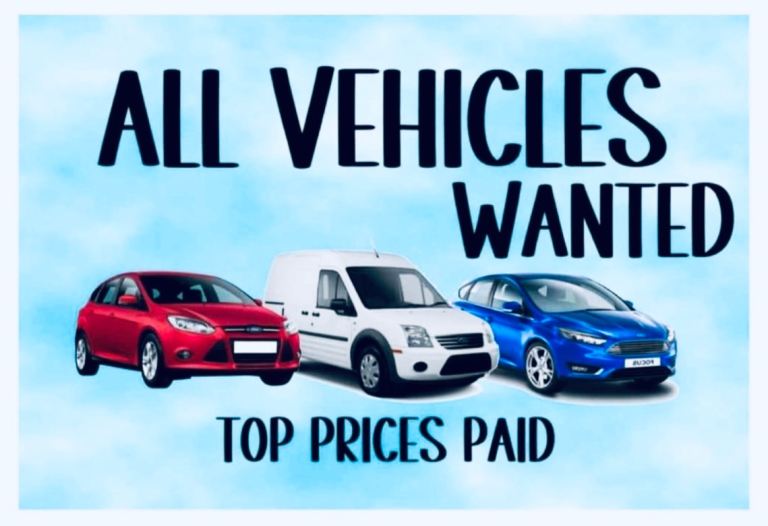 SCRAP CARS WANTED - MOT FAILURES - SPARES & REPAIR - NONE RUNNERS - SCRAP MY CAR - SCRAP MY VAN