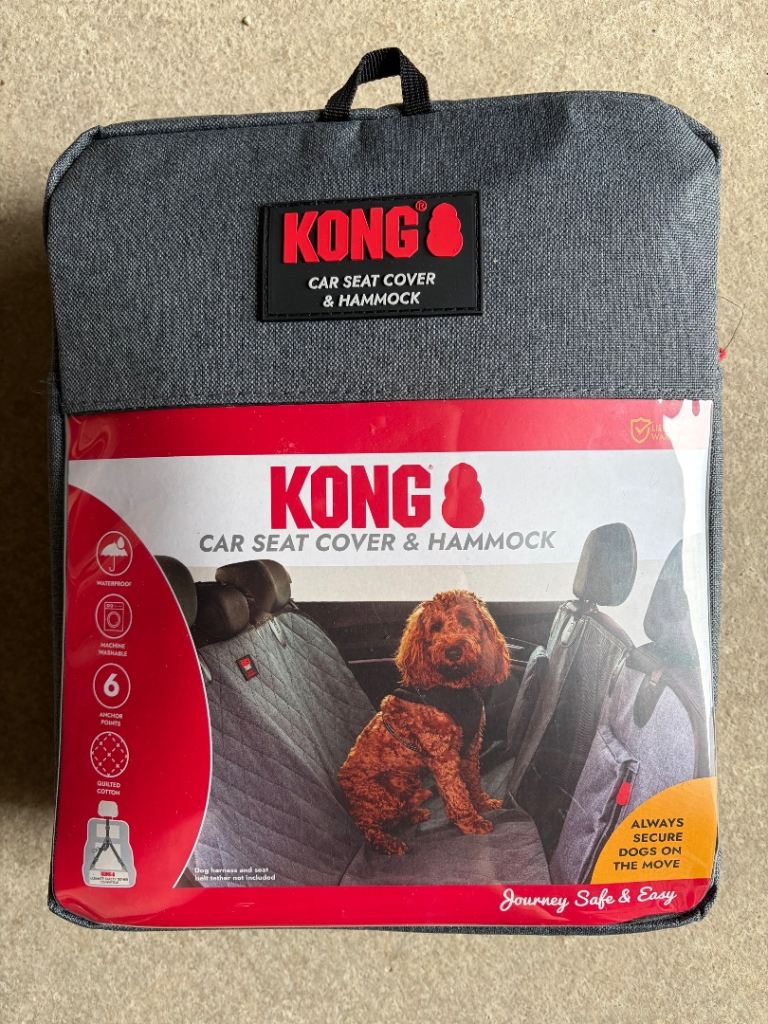 KONG Car Seat Cover & Hammock – New & Unused