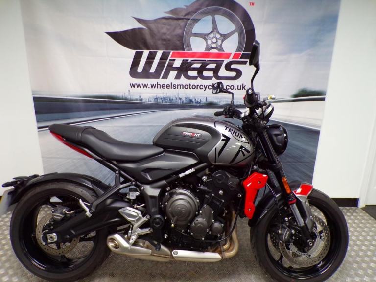 2023 TRIUMPH TRIDENT 660 WITH ONLY 6804 MILES FROM NEW