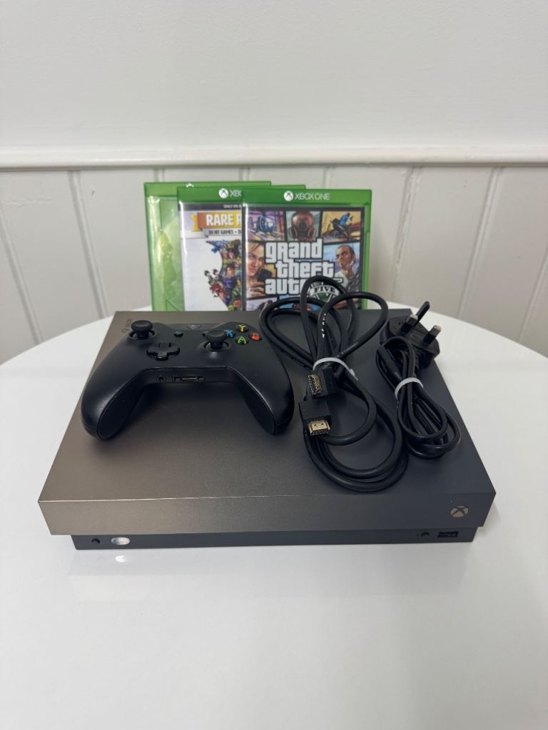 Xbox One X 1tb Gold Rush Edition