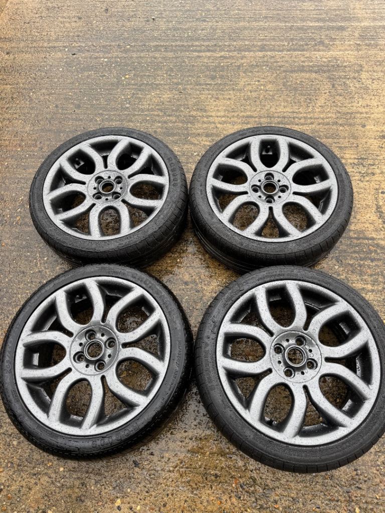 Mini R97 flame Spoke alloys 17”