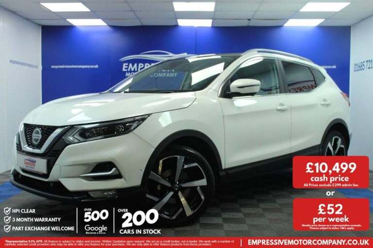 2019 19 NISSAN QASHQAI 1.3 DIG-T TEKNA SUV 5DR PETROL MANUAL EURO 6 (S/S) (140 P
