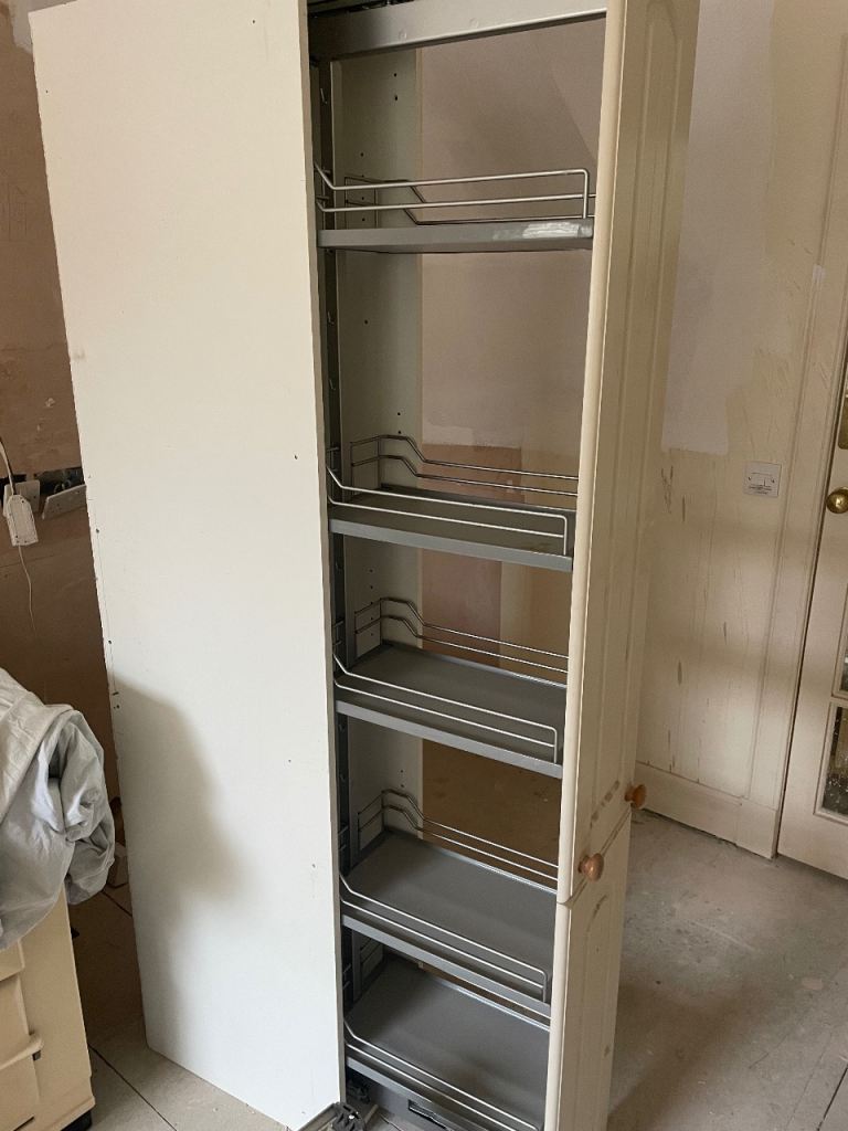 Howdens kitchen larder pull out unit. 