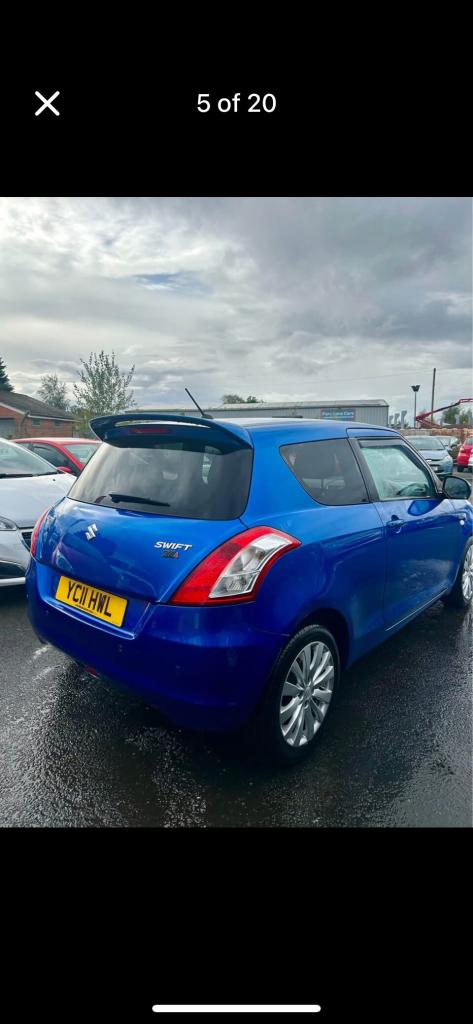 2011 Suzuki Swift 1.2 SZ4 3dr HATCHBACK Petrol Manual