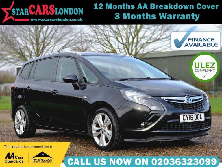 2016 Vauxhall Zafira Tourer 1.4i Turbo SRi Auto Euro 6 5dr MPV Petrol Automatic