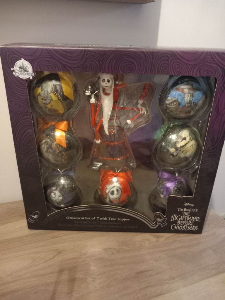 Nightmare before christmas baubles