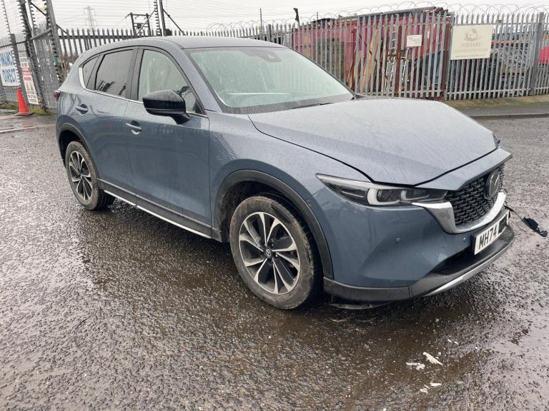 2025 MAZDA CX5 NEWGROUND 74 REG accident damaged salvage