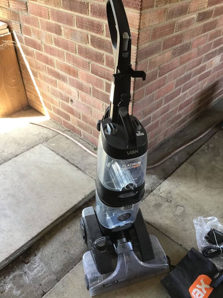 Vax platinum power max carpet cleaner