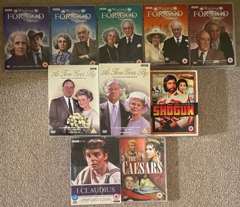 As Time Goes By, I Claudius, Caesars, Shogun, Waiting for God