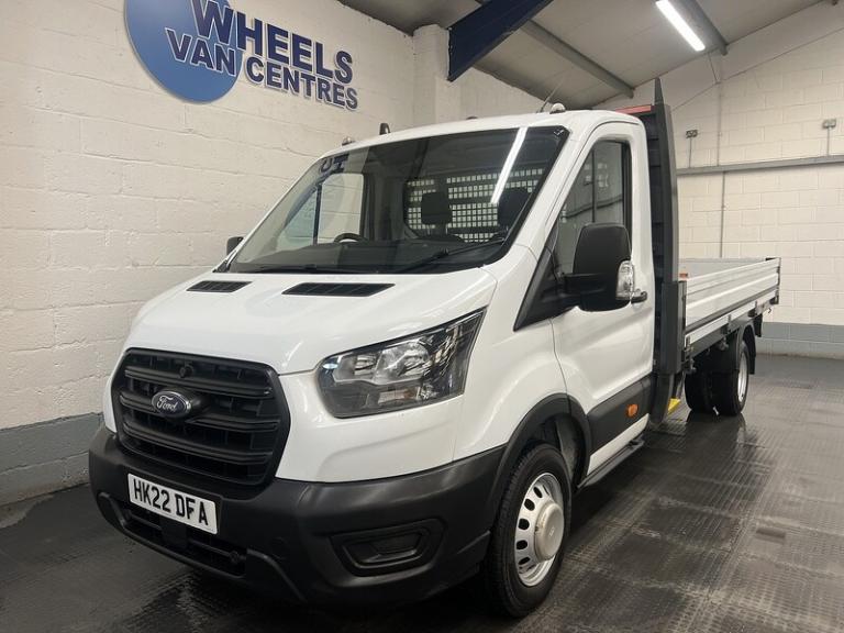 2022 Ford Transit 2.0 350 EcoBlue HD Leader Dropside 2dr Diesel Manual RWD L4 Euro 6 (s/s) (D Dro...