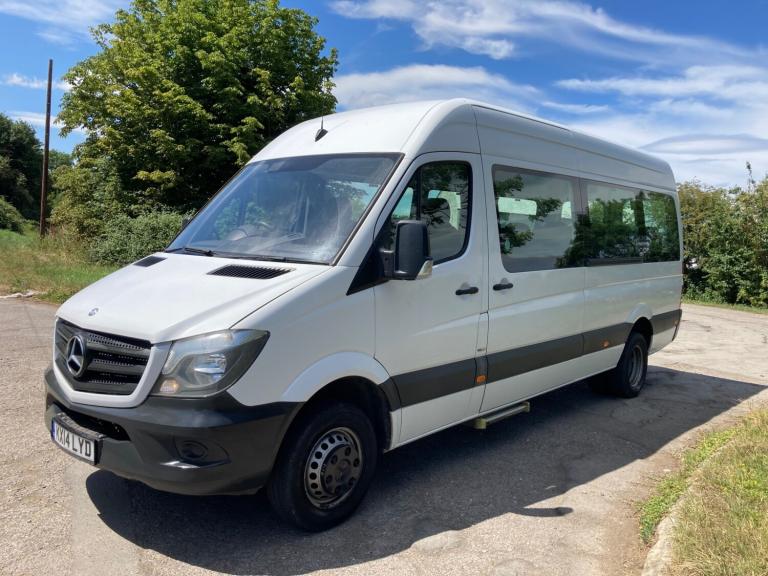 2014 Mercedes-Benz Sprinter TL 17 Tourer XLWB 17 SEATS MINIBUS HIGH ROOF DRW RWD  NA Diesel Manual