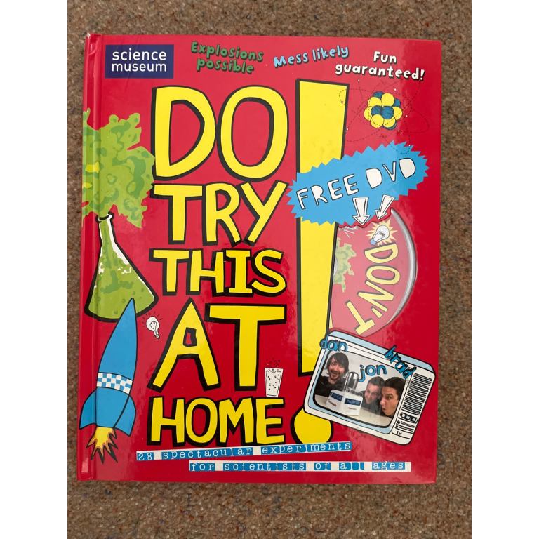Do try this at home! Book